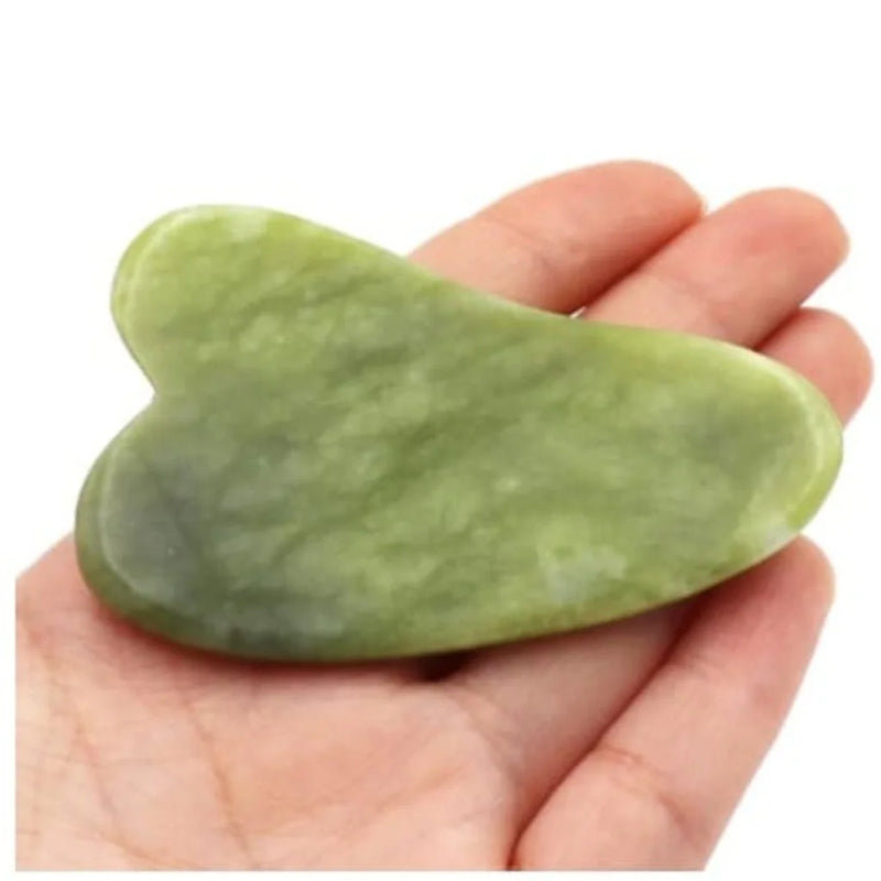 Rolo Pedra de Jade para Massagem Facial